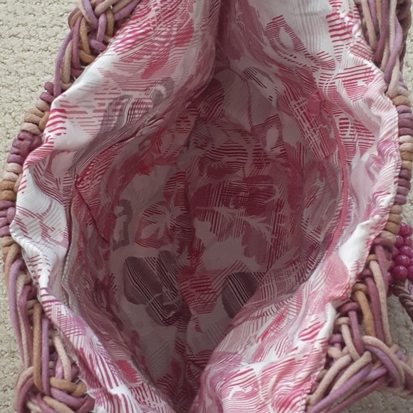 Pink Crocheted Shoulder Bag - Very Unique! - Picture 6 of 10